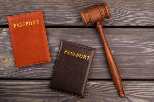 Notarised copy of passport